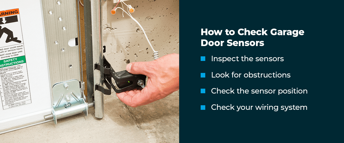 How to Check Garage Door Sensors
