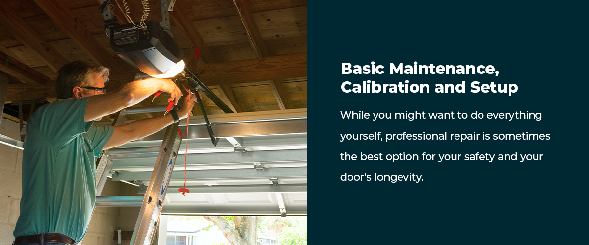 Basic Maintenance, Calibration and Setup