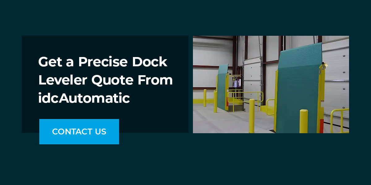 Get a Precise Dock Leveler Quote From idcAutomatic